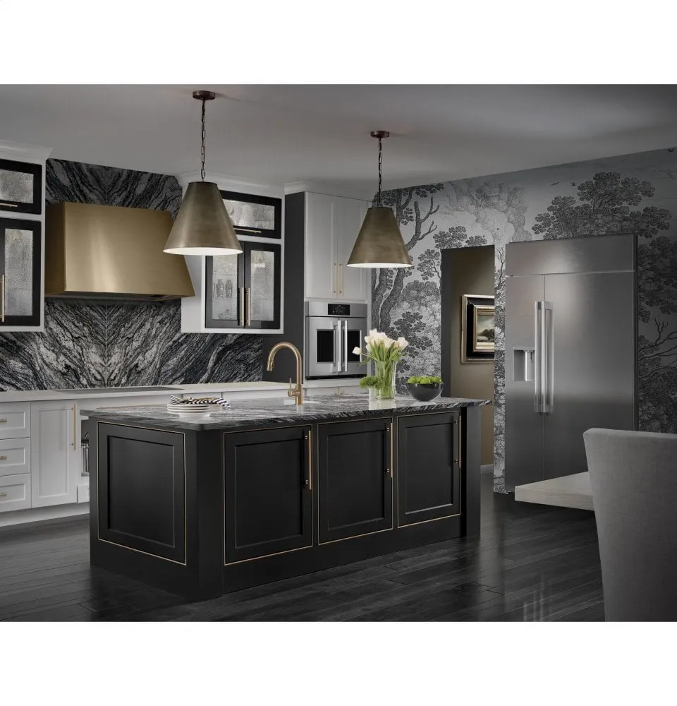 Monogram ZISS480DNSS Monogram 48" Smart Built-In Side-By-Side Refrigerator With Dispenser