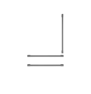 Monogram ZKGC3H3PNSS 30" Integrated Refer Statement Handle Kit (3 Handles)