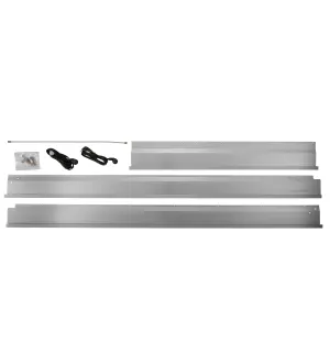 Monogram ZKR48N 48" Standard Built In Trim Kit For Dual Installed Columns In 24" Deep Cabinets