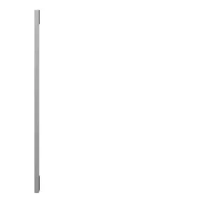 Monogram ZXGP1H1CPSS Undercounter Refrigerators - Minimalist Handle Kit