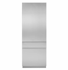 Monogram ZKSSN844NRH 30" Integrated Refer Ss Solid Door, 84" Opening -3/4", Rh