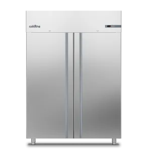 Moretti Forni Double Door Upright Smart Cabinet Freezer 1400Lt - A140/2BE