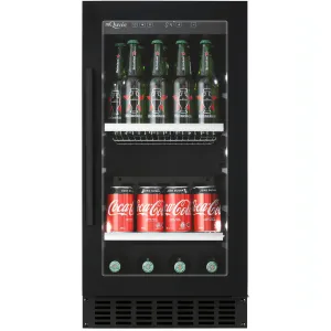 mQuve - 400mm - Undercounter Drinks Fridge - BeerServer40 - Anthracite Black