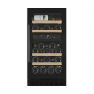 mQuve - 400mm - Undercounter Wine Fridge - WineCave 700 40D - Anthracite Black