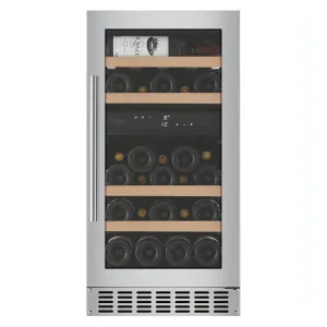 mQuve - 400mm - Undercounter Wine Fridge - WineCave 700 40D Stainless