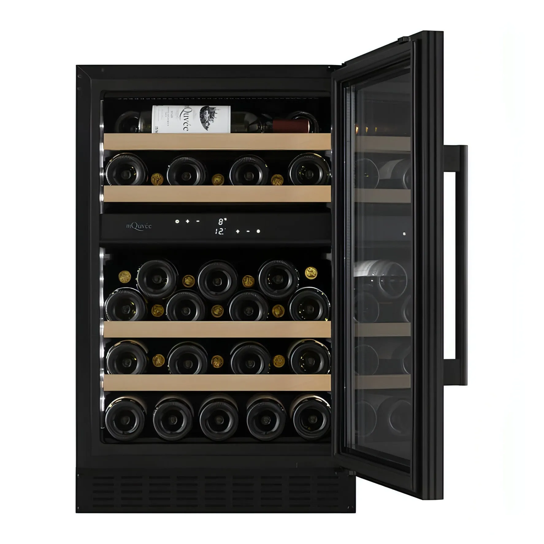 mQuve - 500mm - Undercounter - WineCave 700 50D Anthracite Black
