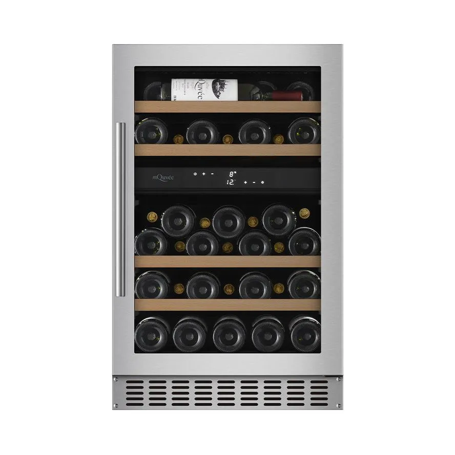 mQuve - 500mm - Undercounter - WineCave 700 50D Stainless