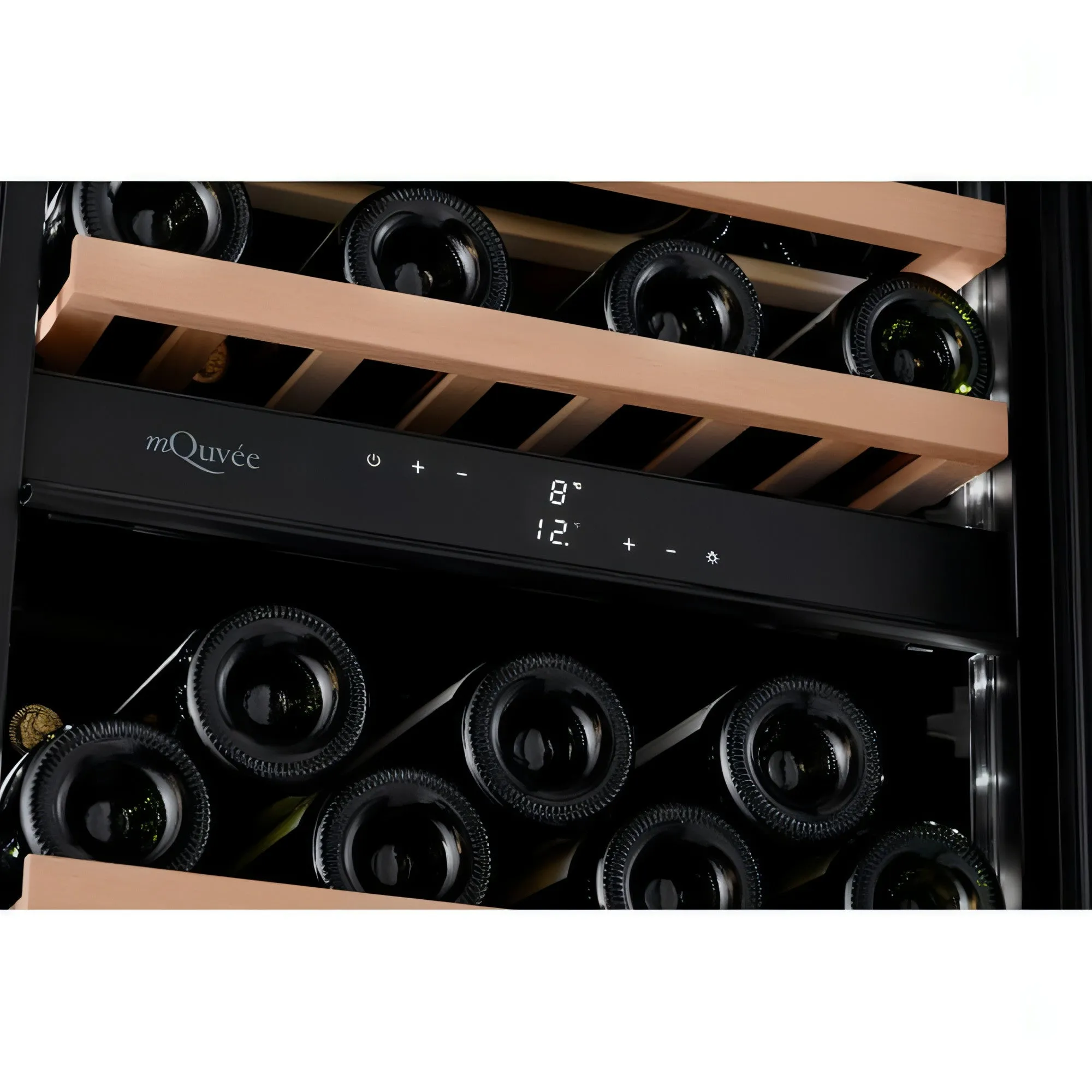 mQuve - 500mm - Undercounter - WineCave 700 50D Stainless