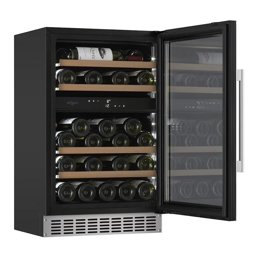 mQuve - 500mm - Undercounter - WineCave 700 50D Stainless