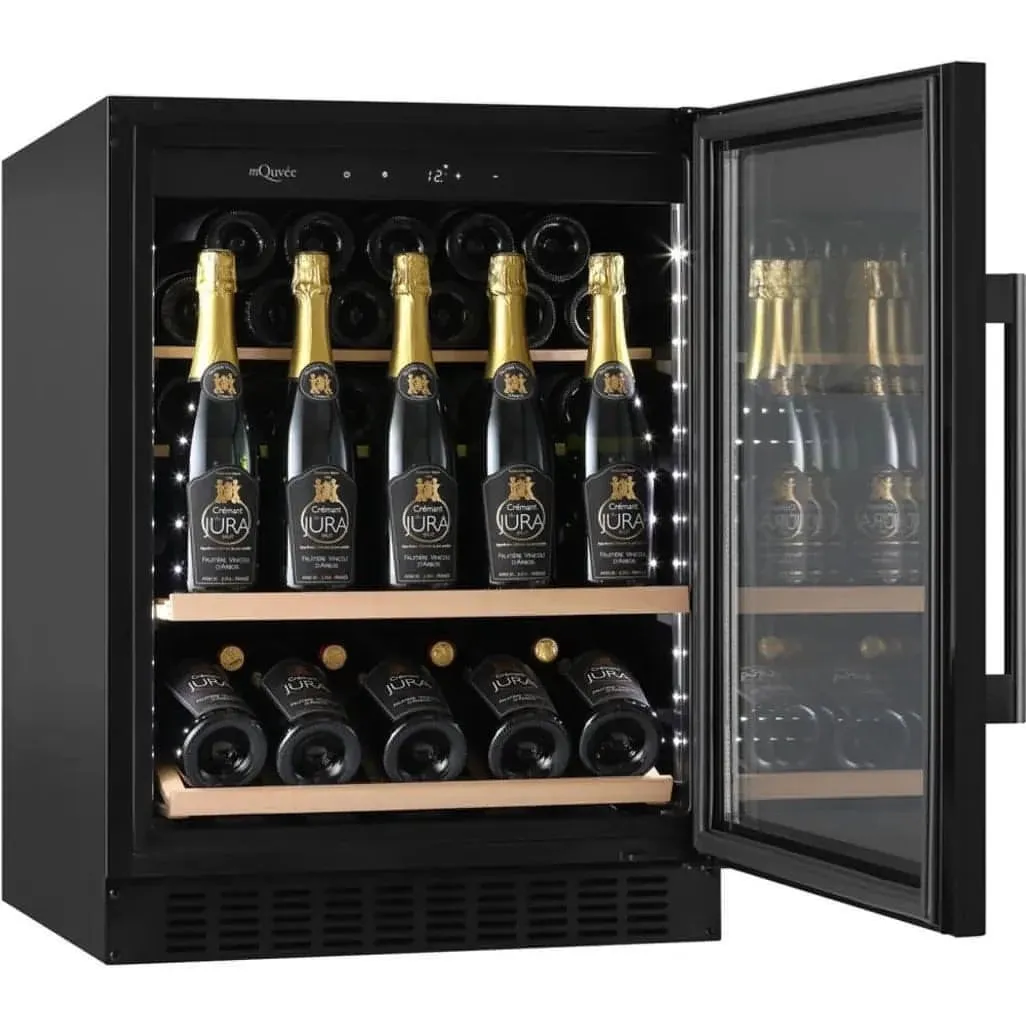 mQuve - 600mm - Undercounter - Champagne Wine Fridge - WineCave 700 60S