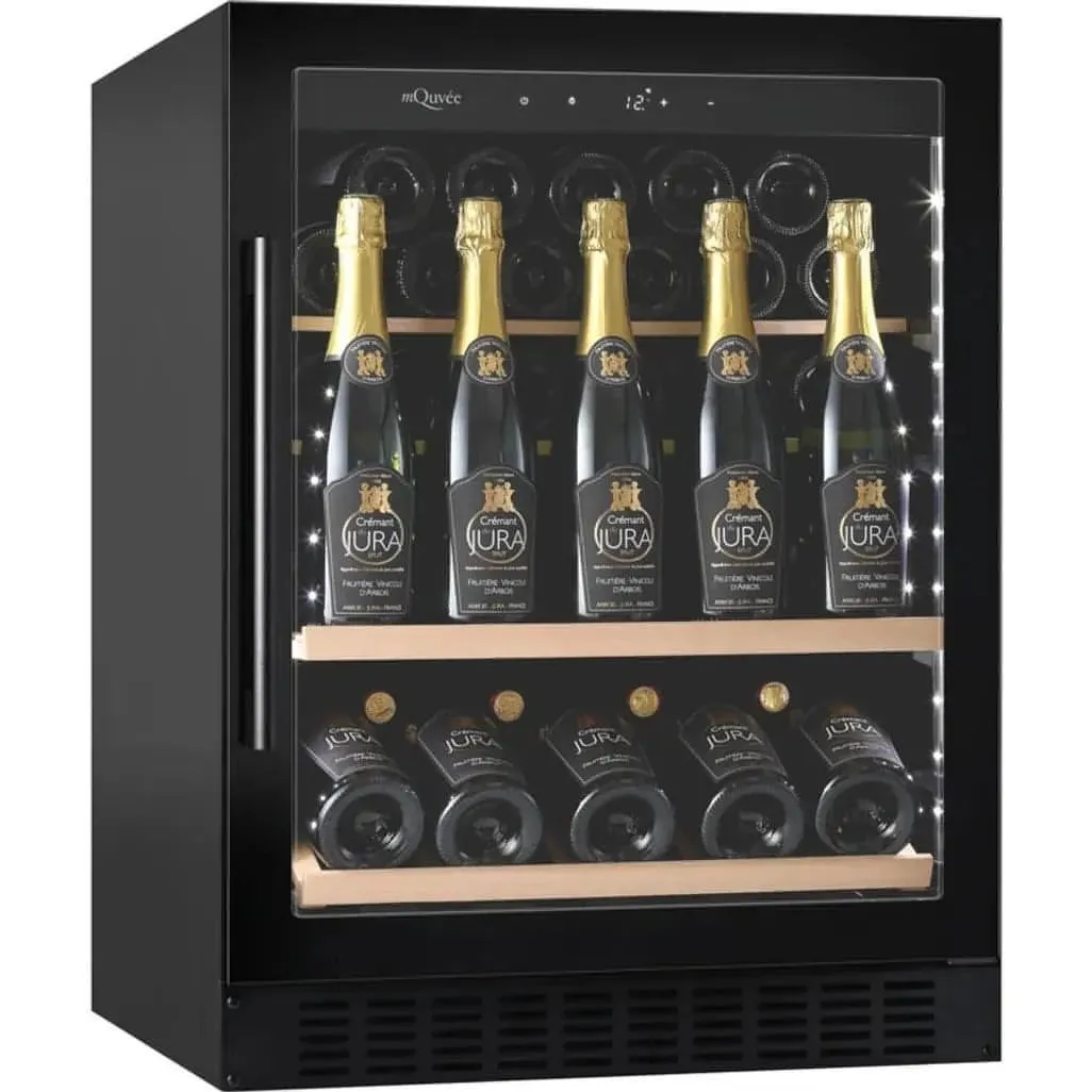 mQuve - 600mm - Undercounter - Champagne Wine Fridge - WineCave 700 60S