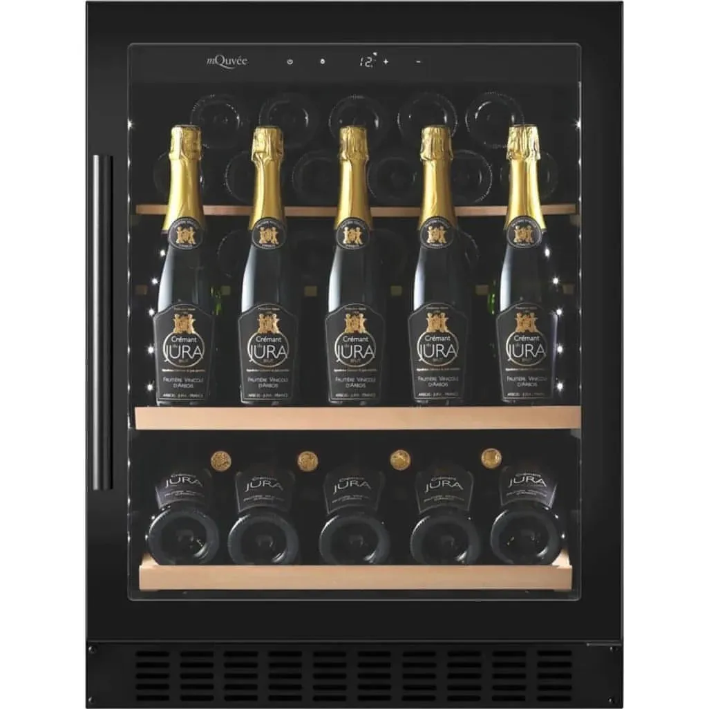 mQuve - 600mm - Undercounter - Champagne Wine Fridge - WineCave 700 60S