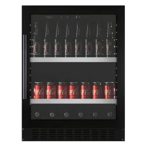 mQuve - 600mm - Undercounter Drinks Fridge - BeerServer60 - Anthracite Black