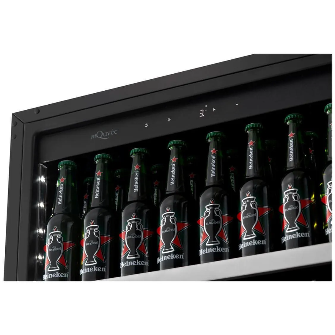 mQuve - 600mm - Undercounter Drinks Fridge - BeerServer60 - Stainless Steel