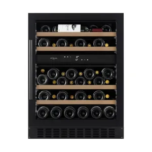 mQuve - 600mm - Undercounter Wine Fridge - WineCave 700 60D Anthracite Black