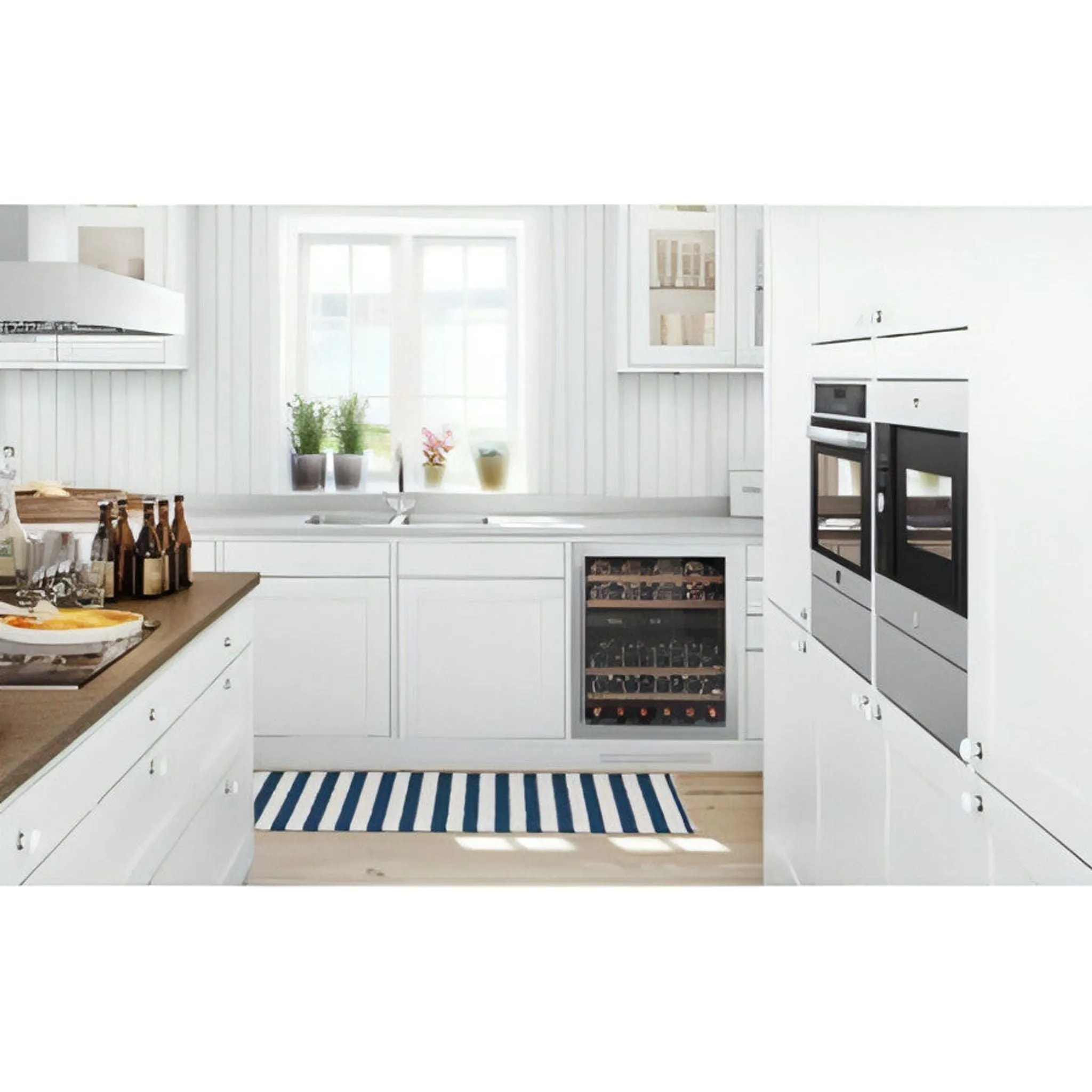 mQuve - 600mm - Undercounter Wine Fridge - WineCave 700 60D Stainless