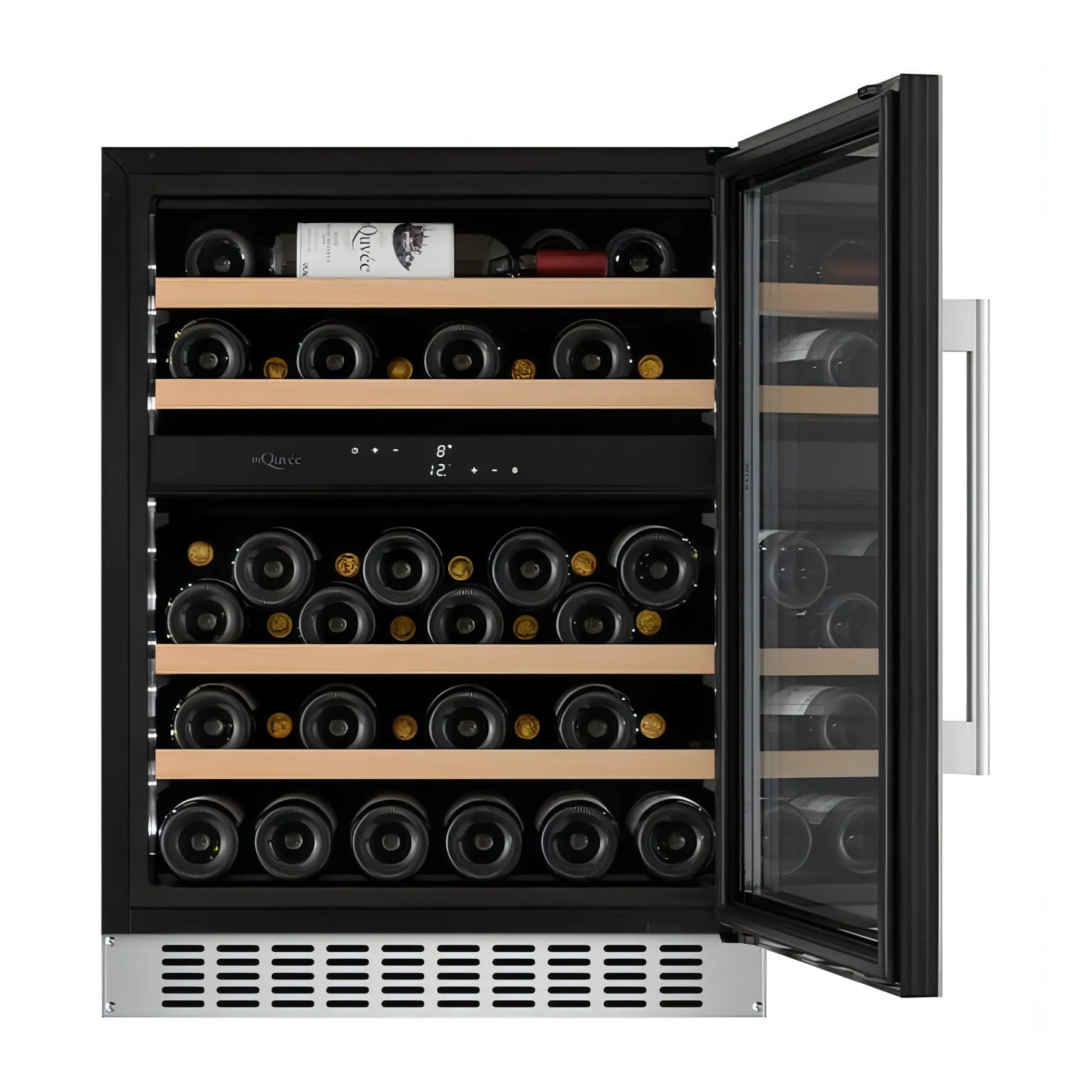 mQuve - 600mm - Undercounter Wine Fridge - WineCave 700 60D Stainless