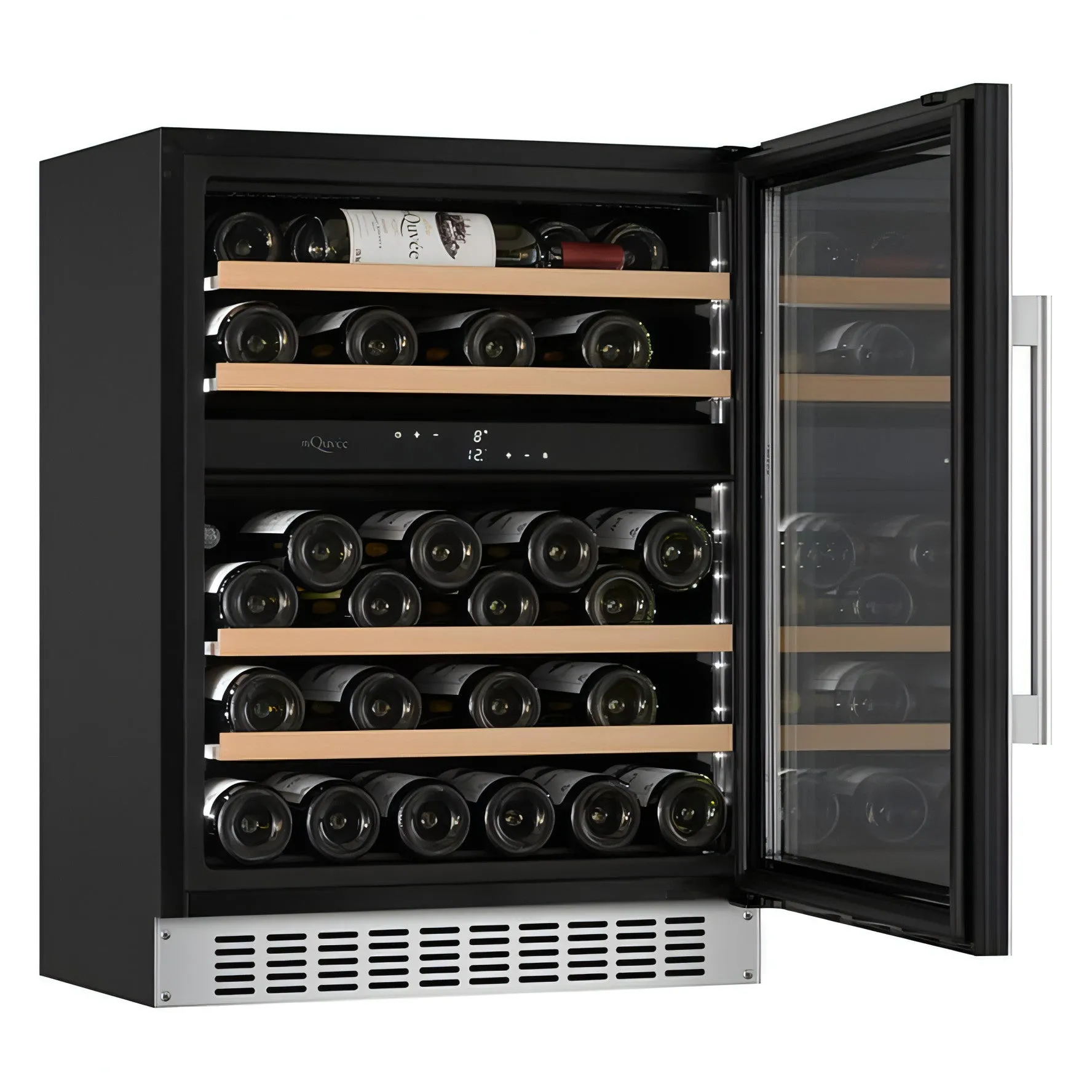 mQuve - 600mm - Undercounter Wine Fridge - WineCave 700 60D Stainless