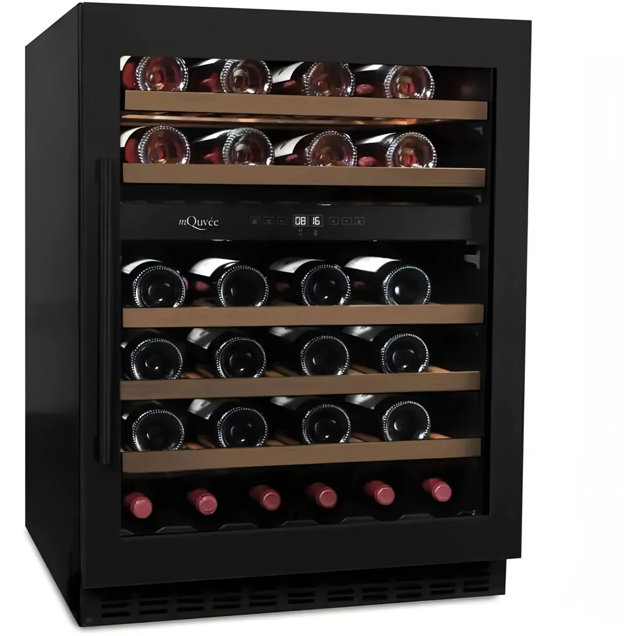 mQuve - 600mm - Undercounter Wine Fridge - WineCave 780 60D Anthracite Black