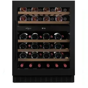 mQuve - 600mm - Undercounter Wine Fridge - WineCave 780 60D Anthracite Black