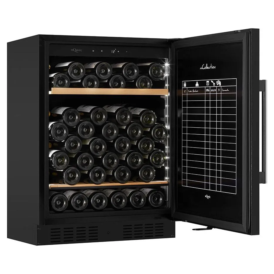 mQuve - 600mm - WineStore 82 - 66 Bottles-  Anthracite Black
