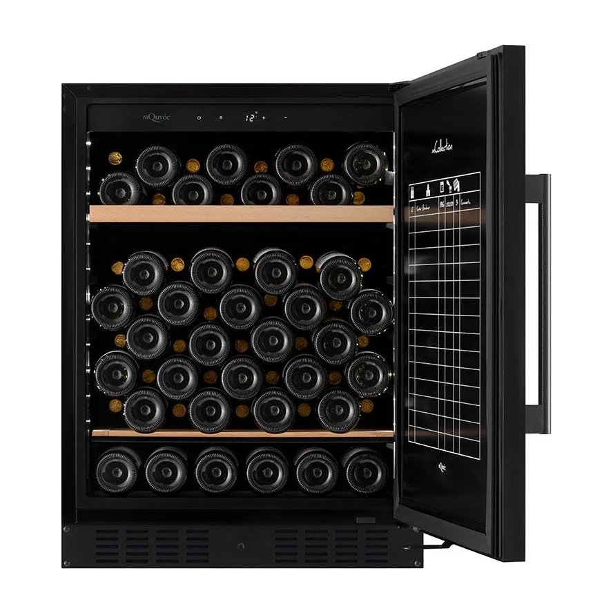 mQuve - 600mm - WineStore 82 - 66 Bottles-  Anthracite Black