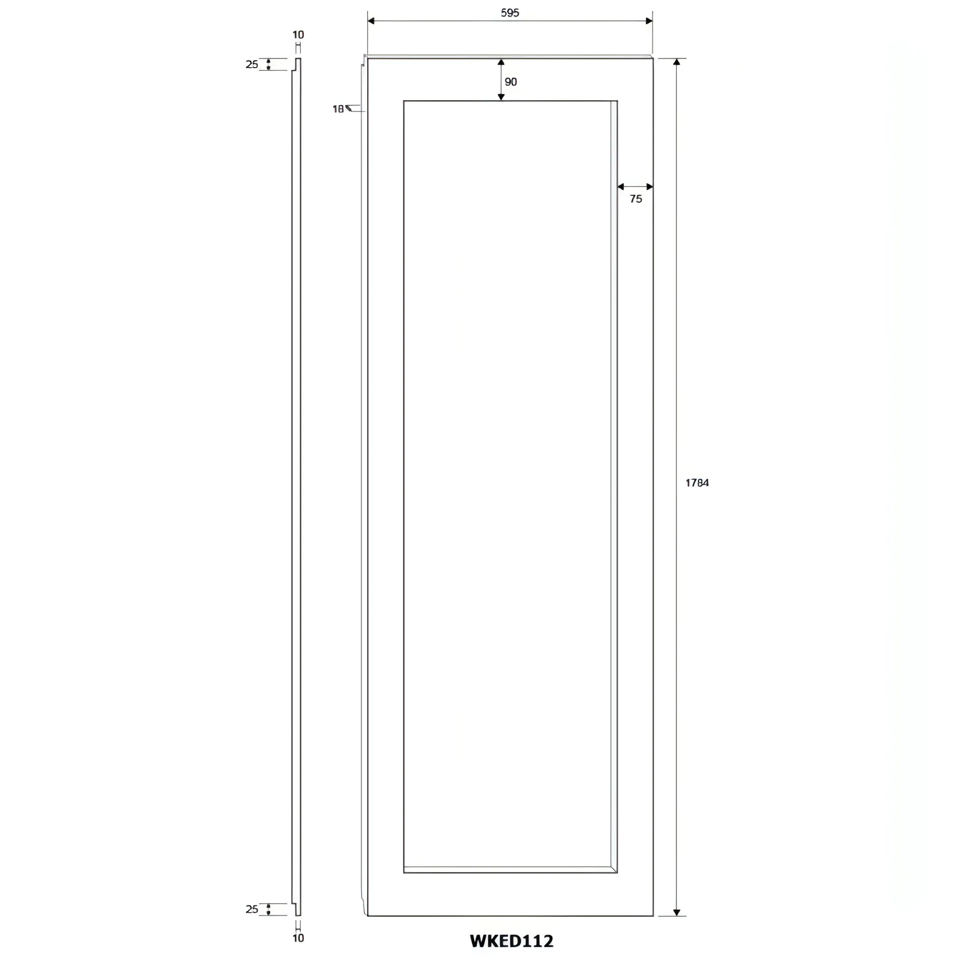 mQuve - Fully Integrated Wine Cooler - WineKeeper Exclusive 112D Panel Ready - Push/Pull