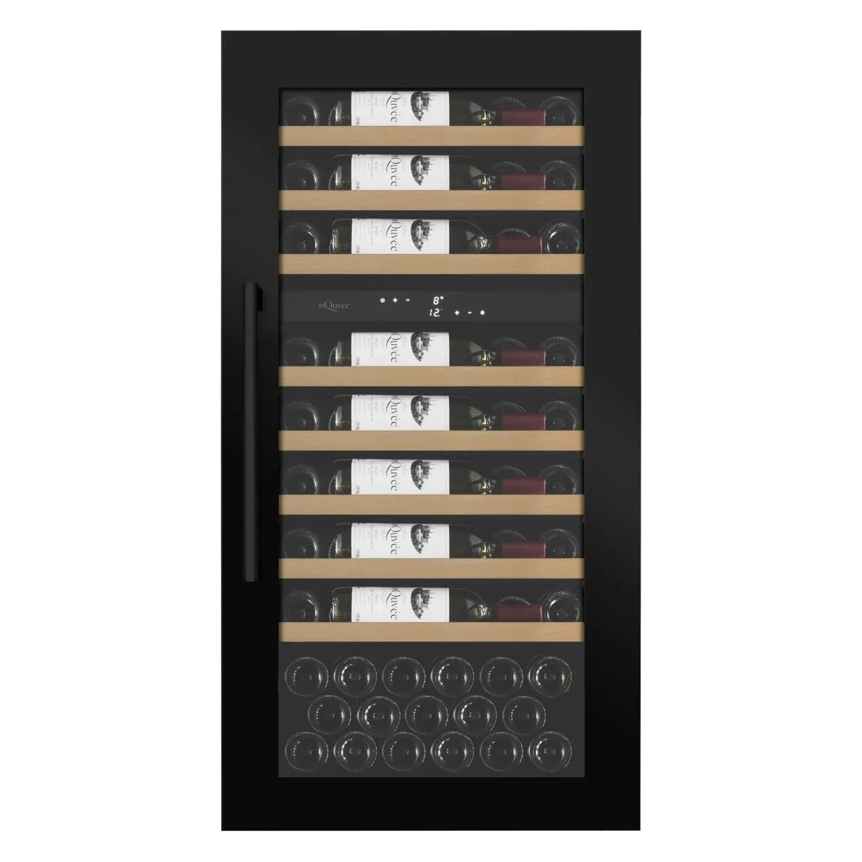 mQuve - Integrated Wine Cooler - WineKeeper 70D Anthracite Black