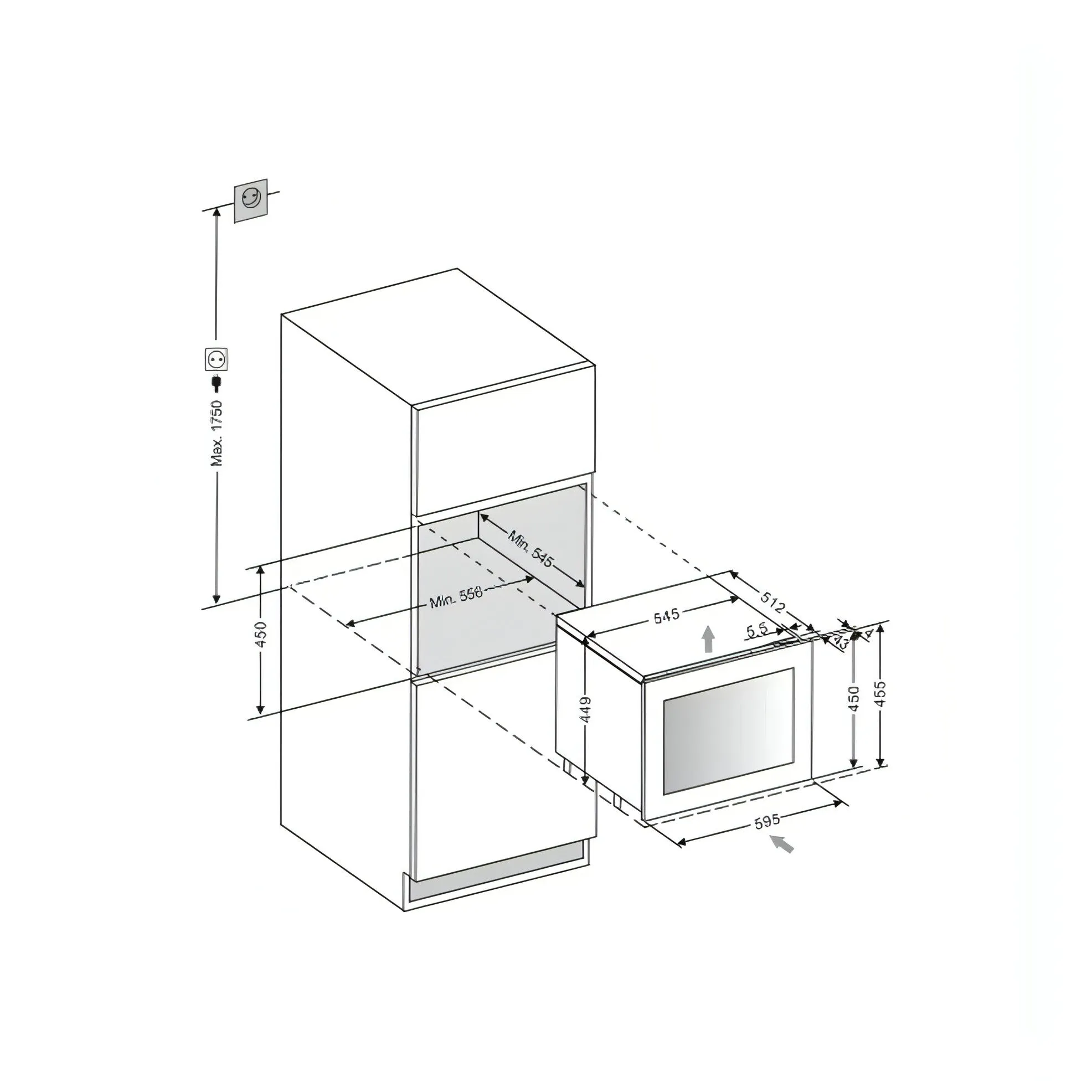 mQuve - Integrated Wine Cooler - WineKeeper Exclusive - 23S - Push/Pull