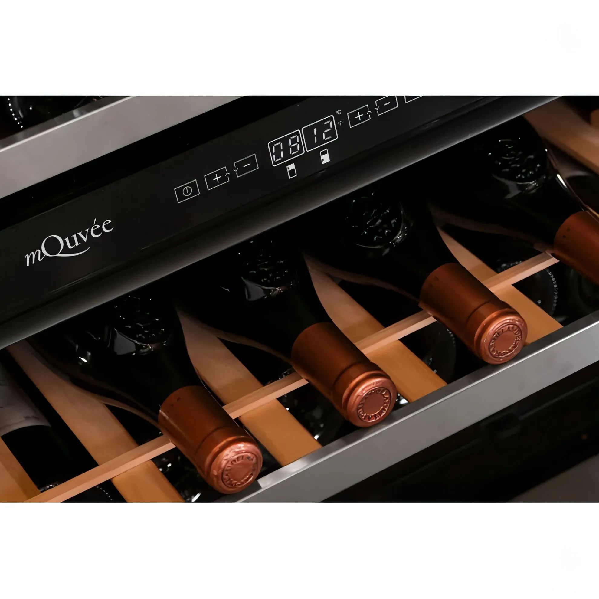 mQuve - Integrated Wine Cooler - WineKeeper Exclusive - 25D - Push/Pull