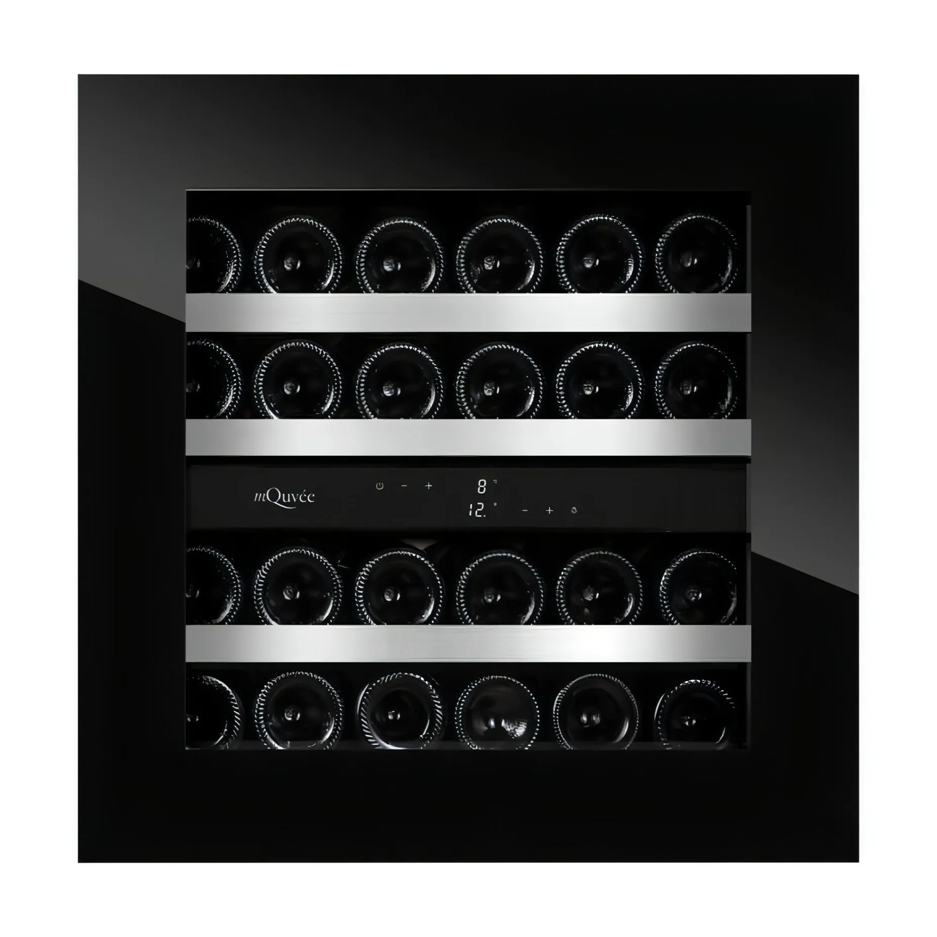 mQuve - Integrated Wine Cooler - WineKeeper Exclusive - 25D - Push/Pull