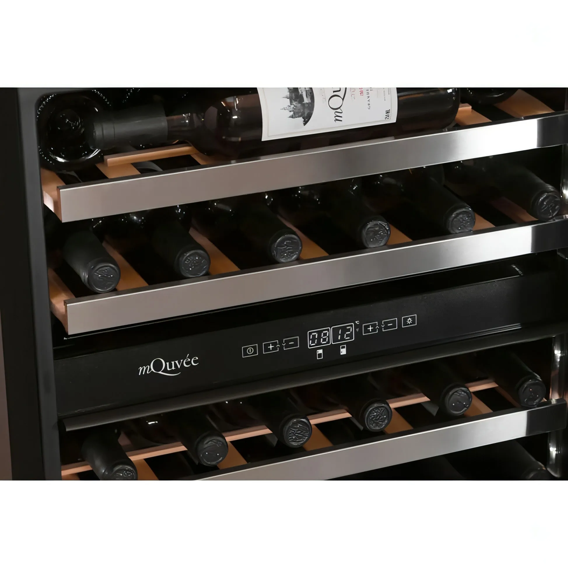 mQuve - Integrated Wine Cooler - WineKeeper Exclusive - 25D - Push/Pull