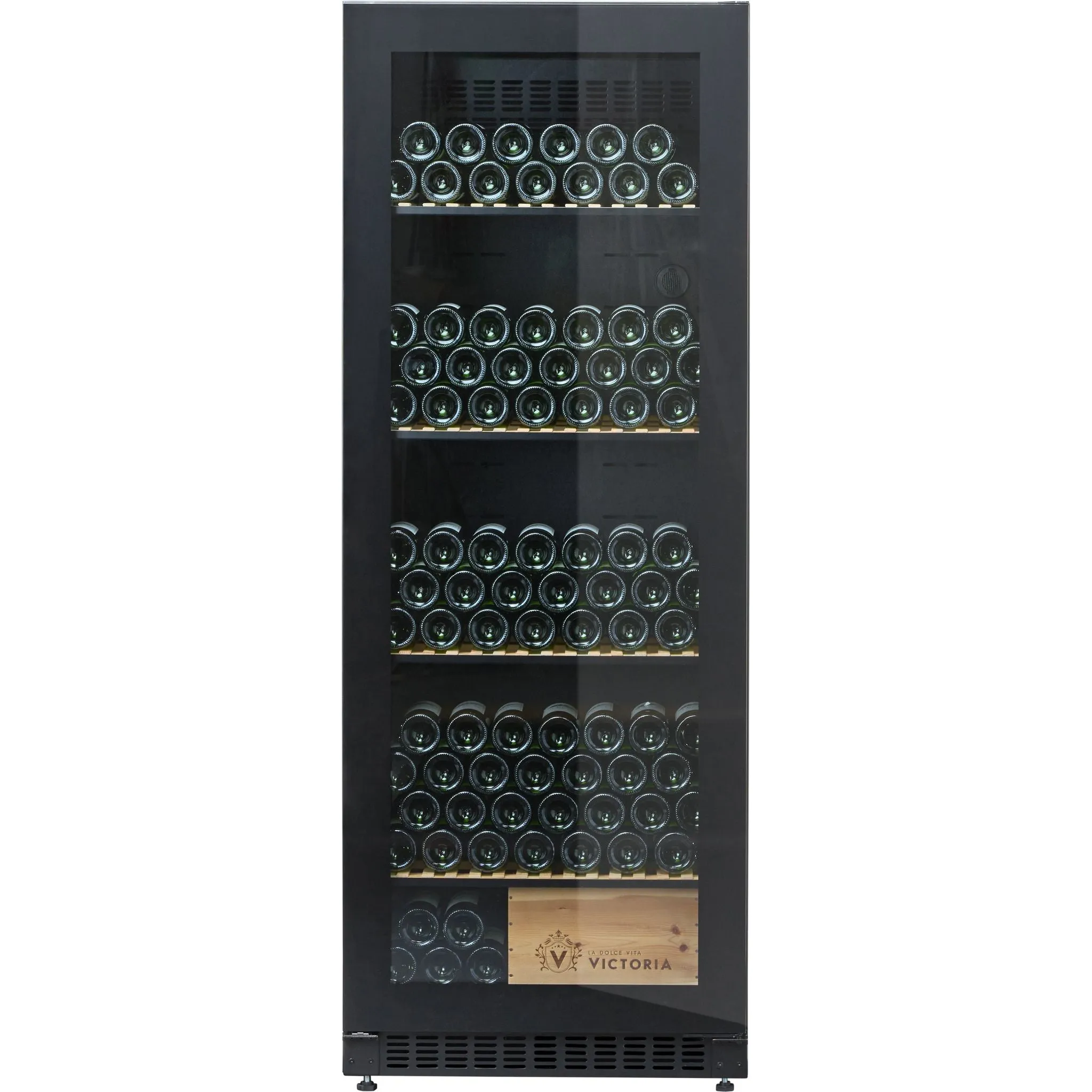 mQuve Velvet 220 Glass - Single Zone 273 Bottles - Tall Wine Cabinet