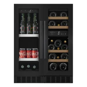 mQuve - Wine and Beer Cooler - Combination Package 60 - Anthracite Black