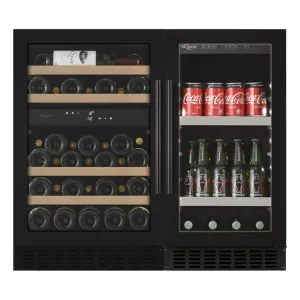 mQuve - Wine and Beer Cooler - Combination Package 90 - Anthracite Black