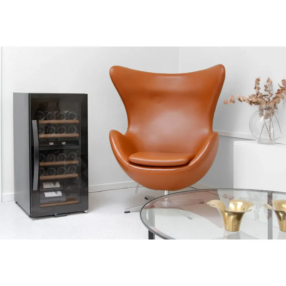 mQuve - Wine Expert 24- Dual Zone - Freestanding Wine Cooler - Fullglass Black