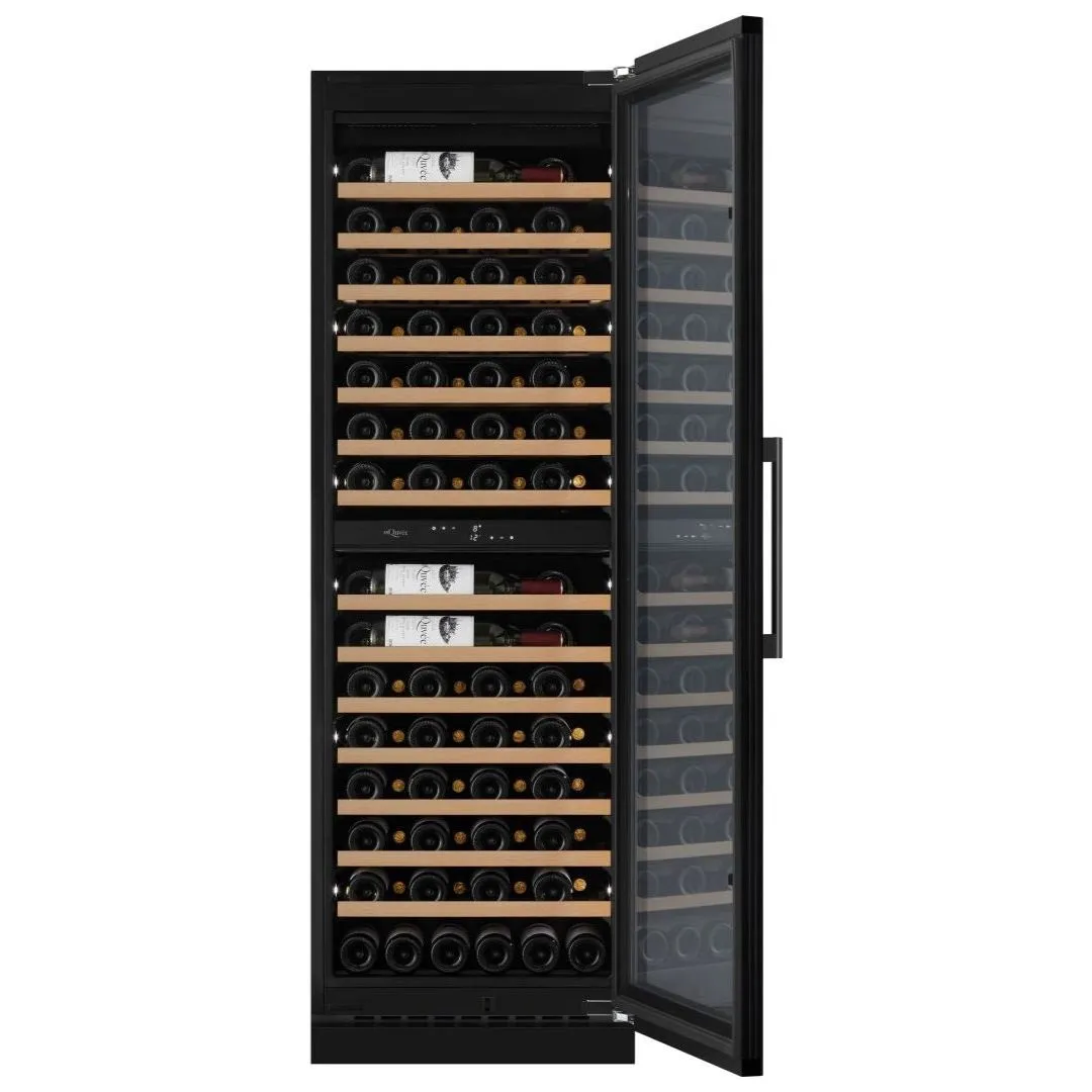 mQuve WineCave 187 - 115 Bottles - Tall Wine Fridge - Exclusive Anthracite Black