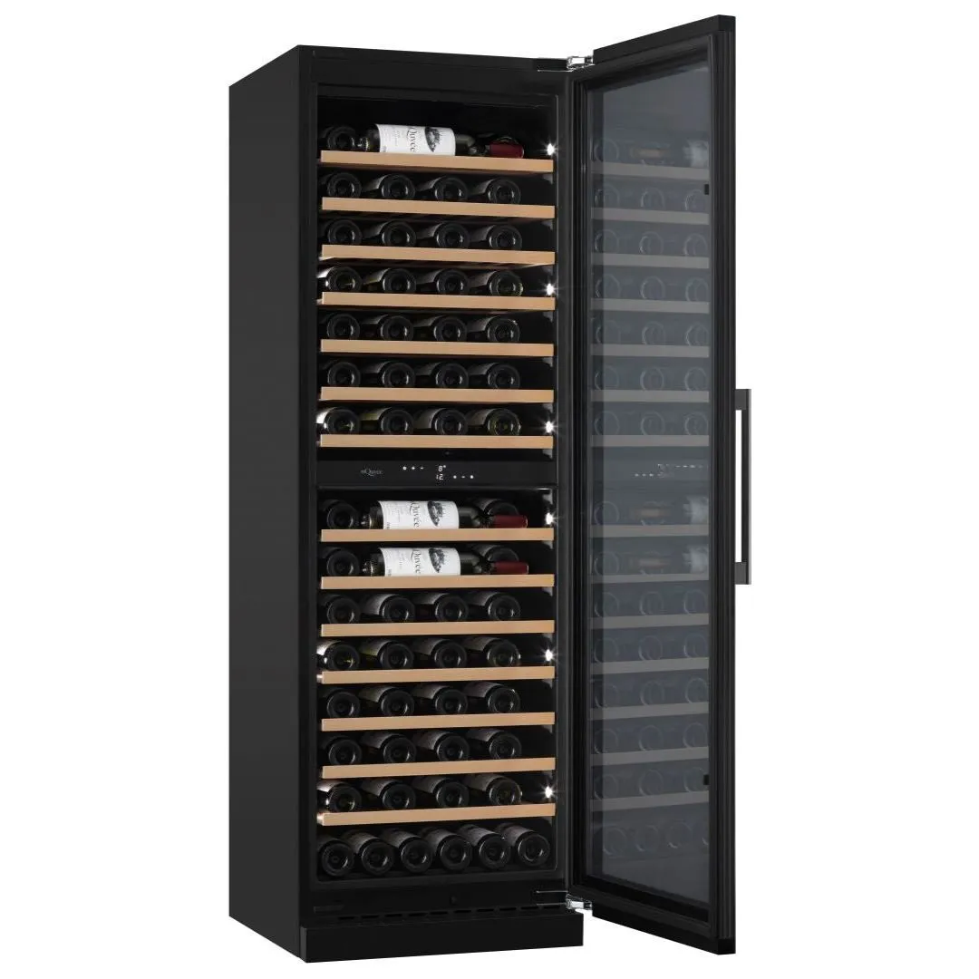 mQuve WineCave 187 - 115 Bottles - Tall Wine Fridge - Exclusive Anthracite Black