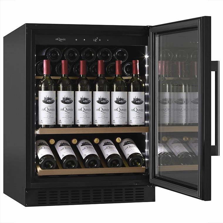 mQuve - 600mm - Undercounter - Champagne Wine Fridge - WineCave 700 60S