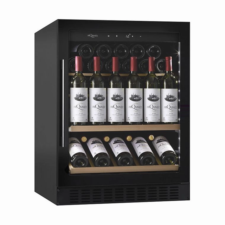 mQuve - 600mm - Undercounter - Champagne Wine Fridge - WineCave 700 60S