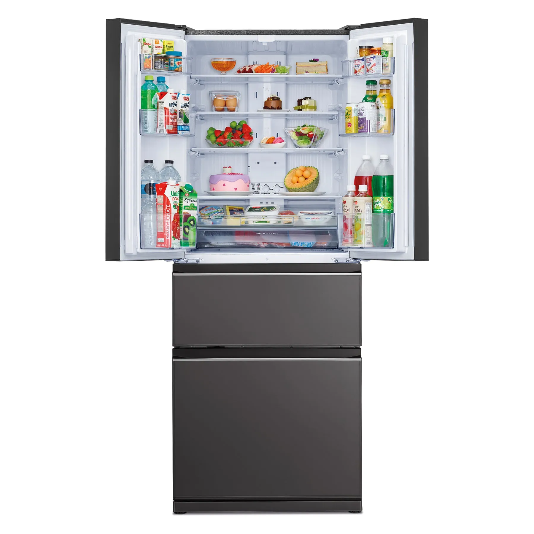 MR-LX55EY 442L 4-DOOR FRIDGE