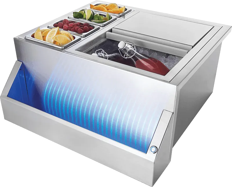Napoleon Bbq BI2418BEV Multi-Functional Beverage Center , Stainless Steel , Electric