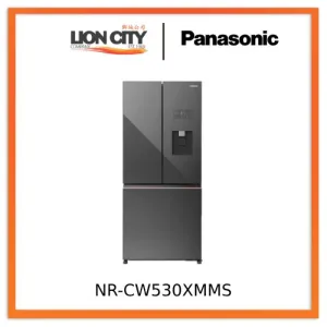 Panasonic NR-CW530XMMS (492L) Prime  Edition 3 Doors Refrigerator with PrimeFresh and PrimeFreeze