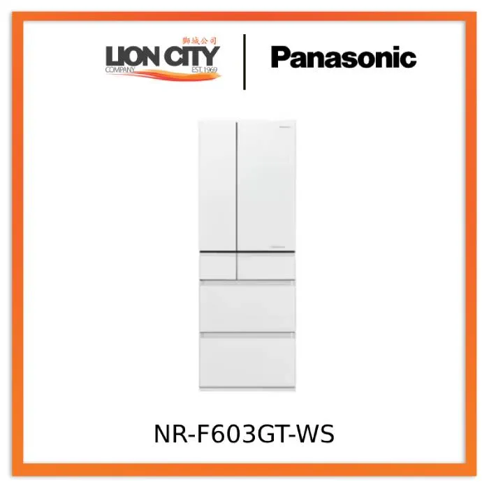 Panasonic NR-F603GT-NS/TS/WS 488L 6-Door Refrigerator