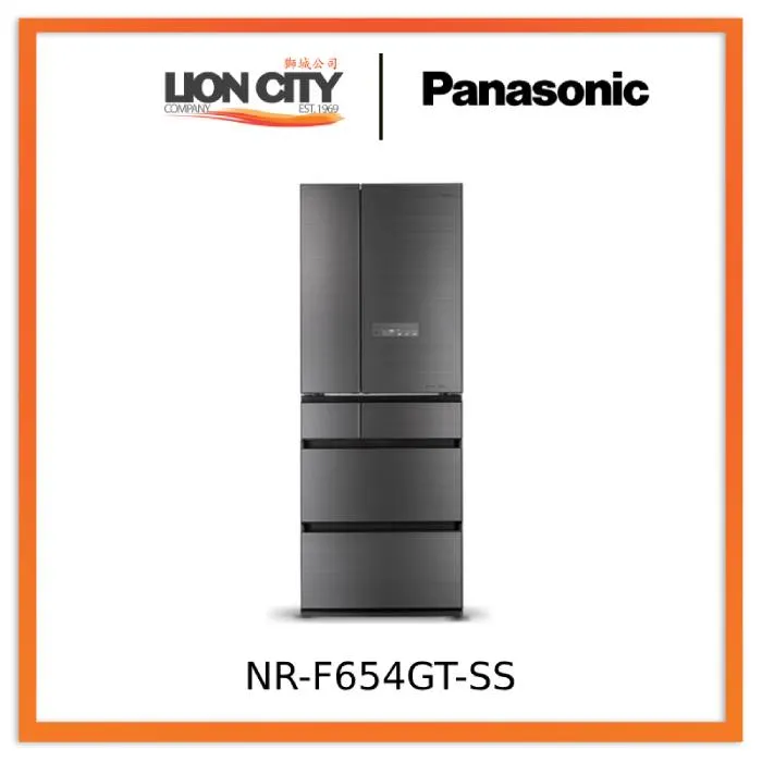 Panasonic NR-F654GT-SS Premium MIJ Made In Japan 6-Door Refrigerator
