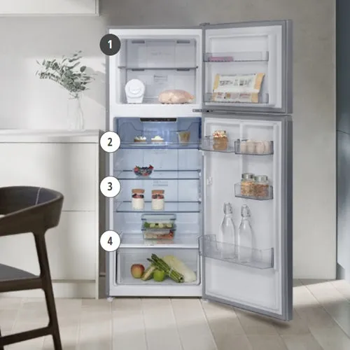 Panasonic NR-TC311BUSS 297L 2-Door Fridge