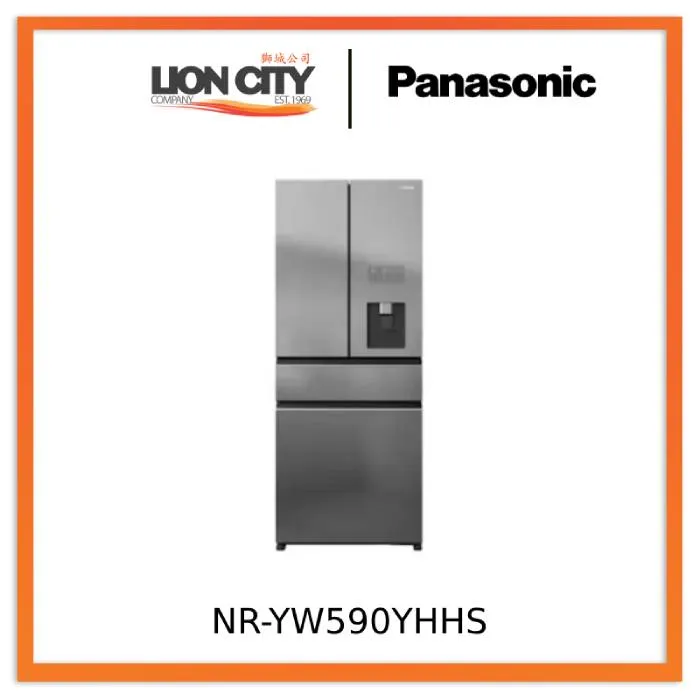 Panasonic NR-YW590YHHS PRIME  Edition 4-door Refrigerator