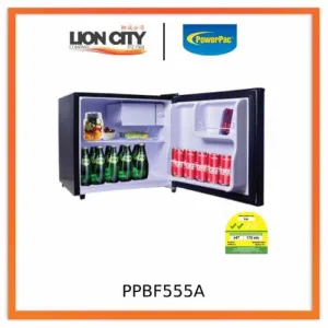 PowerPac PPBF555A Bar Fridge 50L / Mini Fridge