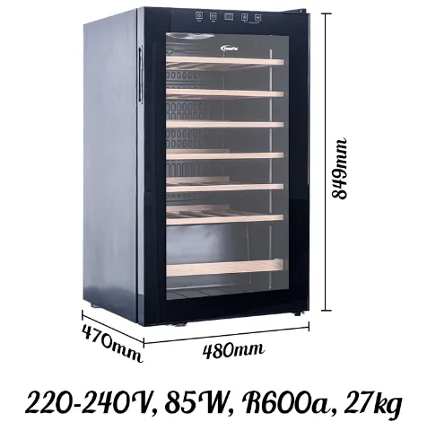 PowerPac PPF36 Wine Chiller 36 Bottles