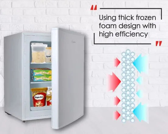 PowerPac PPFZ60 Upright Mini Freezer (50L)